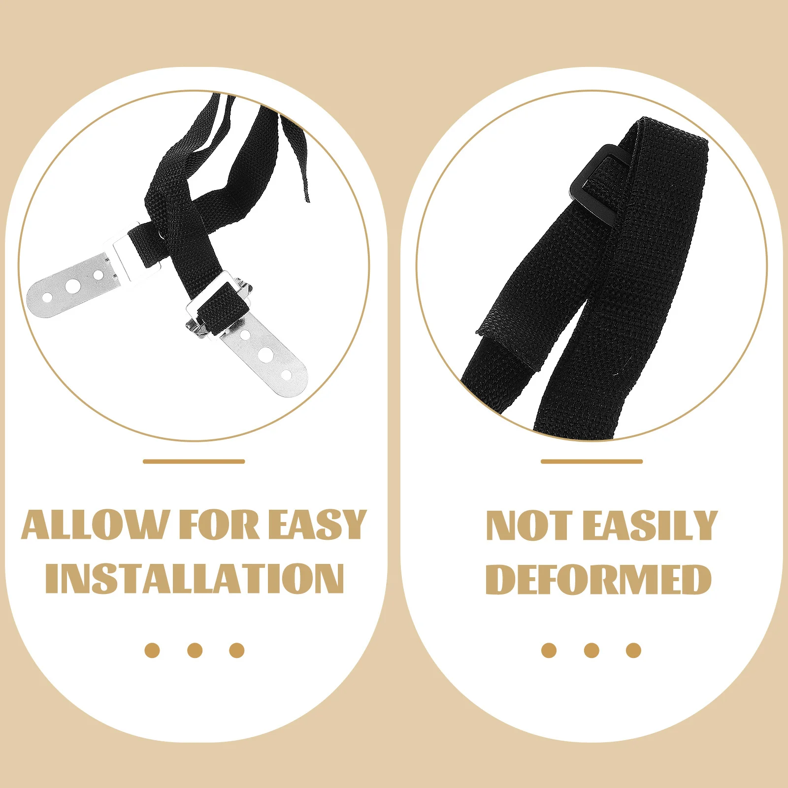 

2pcs Anti Tip Straps Heavy Duty Furniture Anchors For Baby Proofing Wall Mount Safety Kit Durable Nylon Zinc Alloy