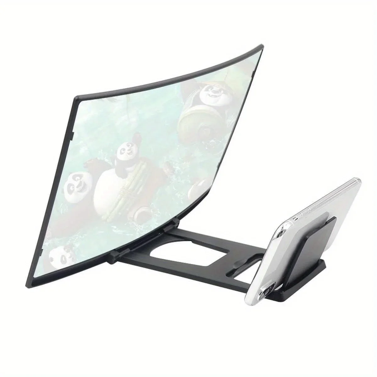 3D HD Mobile Phone Magnifier Projector Screen Enlarger for Movies Videos Gaming Foldable Cell Phone Stand with Screen Amplifier