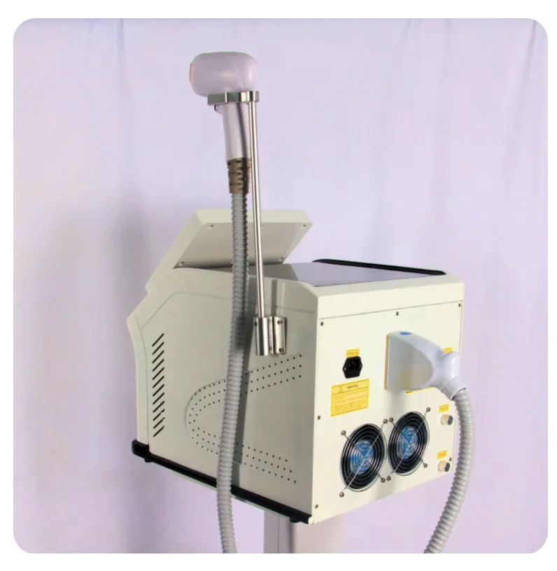 Machine d'épilation professionnelle au laser pour personnes âgées, diode IPL 3 ondes, glace, portable, équipement cl rite permanent, 2024, 755, 808