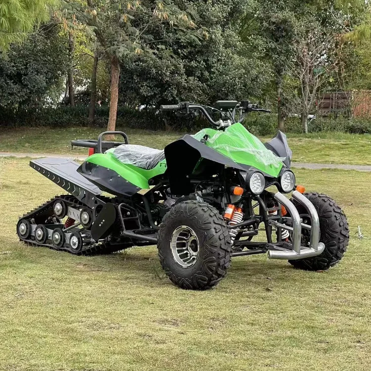 New 200CC Snowmobile Track Snowmobile ATV Quad Bike Four-wheel Motorcycle