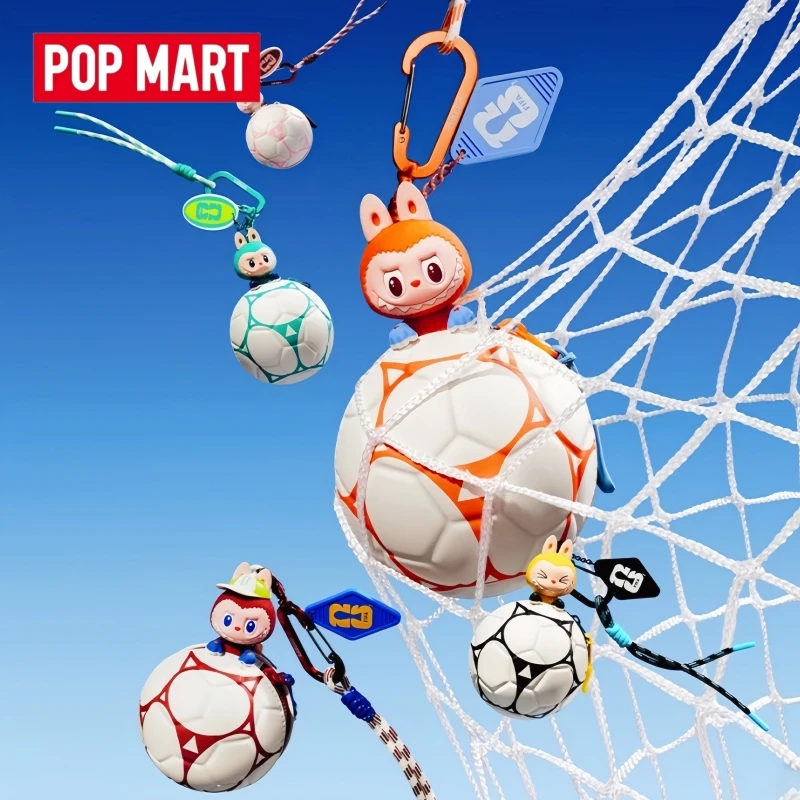 

New Genuine In Stock Popmart Labubu The Monsters × Football Series Mini Bag Surprise Blind Box Peripheral Pendant Cute Gifts