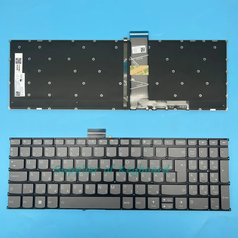 Teclado estadounidense/reino unido/rusia/checo/español/francés/portugués/húngaro para Lenovo Flex 5-15IIL05 5-15ITL05 5-15ALC05 5-15ARE05 5-15IAL7 5-15ABA7