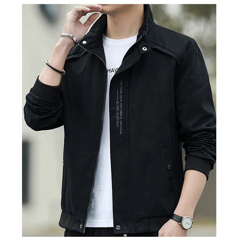 New Casual Jacket for Men\'s Thin Spring/Summer Loose Trendy Korean Edition Versatile Breathable Comfortable Coat for Men