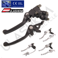 Motorcycle Pit Dirt Bikes Parts Most Aluminum Alloy Folding Black Or Silver Clutch Lever Brake Lever Fit For CQR Pozore T8