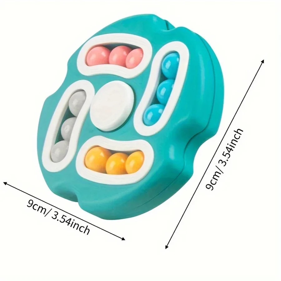 Montessori Rotating Magical Bean Fingertip Toy Children IQ Mind Brain Teaser Game Educational Spinners Stress Relief Toys Gifts