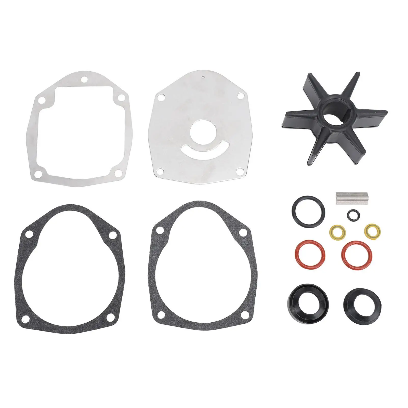 

Water Pump Repair Kit Water Pump Impeller Gasket Kit Reliable 47 43026K06 Oil Grommets for 200 225 4 Stroke Verado