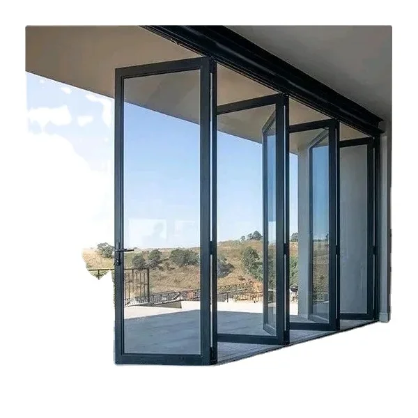 cheap price folding door wholesale Balcony bi fold doors with  aluminum folding door