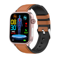 Men Smart Watch ET570 ECG Bluetooth Call AI Voice SOS Non-invasive Blood Glucose Health Monitor 1.96inch Women Sport Smartwatch