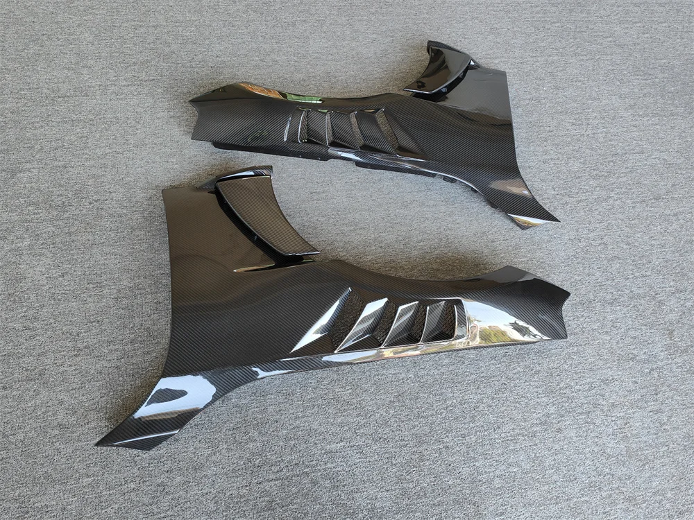 M2 Carbon Fiber Front mudguard for BMW G87 2023+carbon Fiber Ventilated mudguard for BMW M2 Front Wing Aviation Body Kit