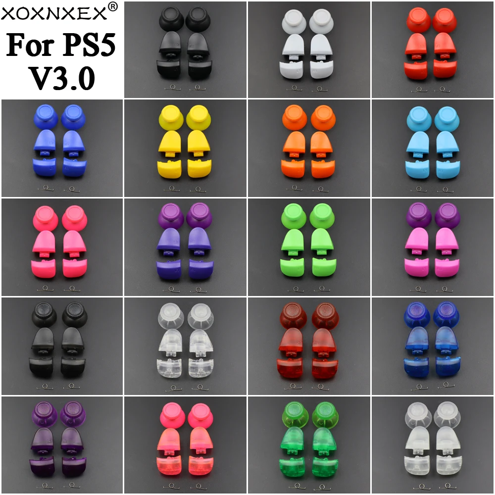 1set Für PS5 V3.0 BDM-030 Controller L1 R1 L2 R2 Trigger Schulter Tasten & Federn & Pilz Kappe