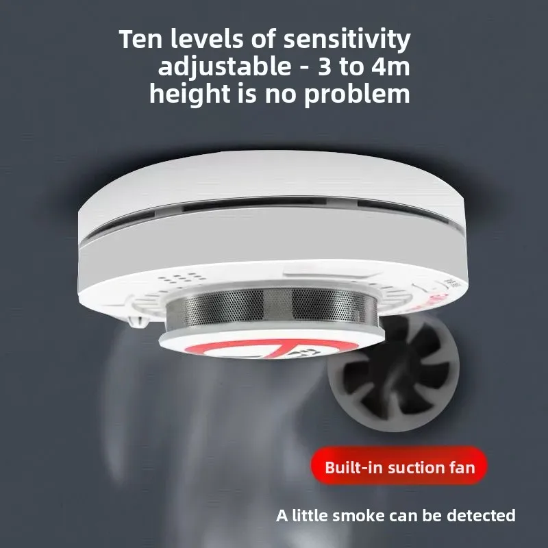 L'allarme anti-fumo autoregolante ad alta sensibilità, la "Smoking Control Guard", è facile da installare.