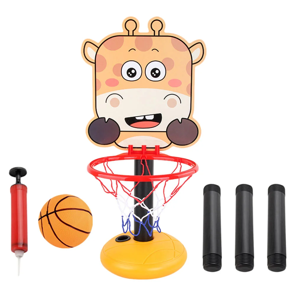 Spielzeug Kinder Basketball Ständer Indoor Reifen Tragbare 1155x25cm Rack Kinder Cartoon Rahmen Baby