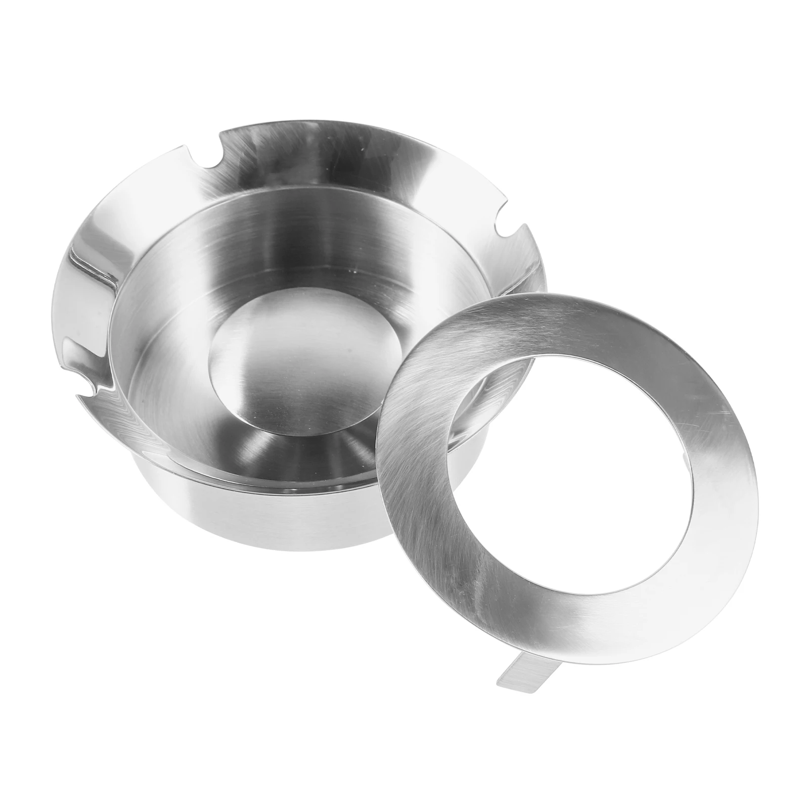 

Stainless Steel Ashtray Cigarette Holder Ashtrays for Smokers European Funny Men Creative Portrait