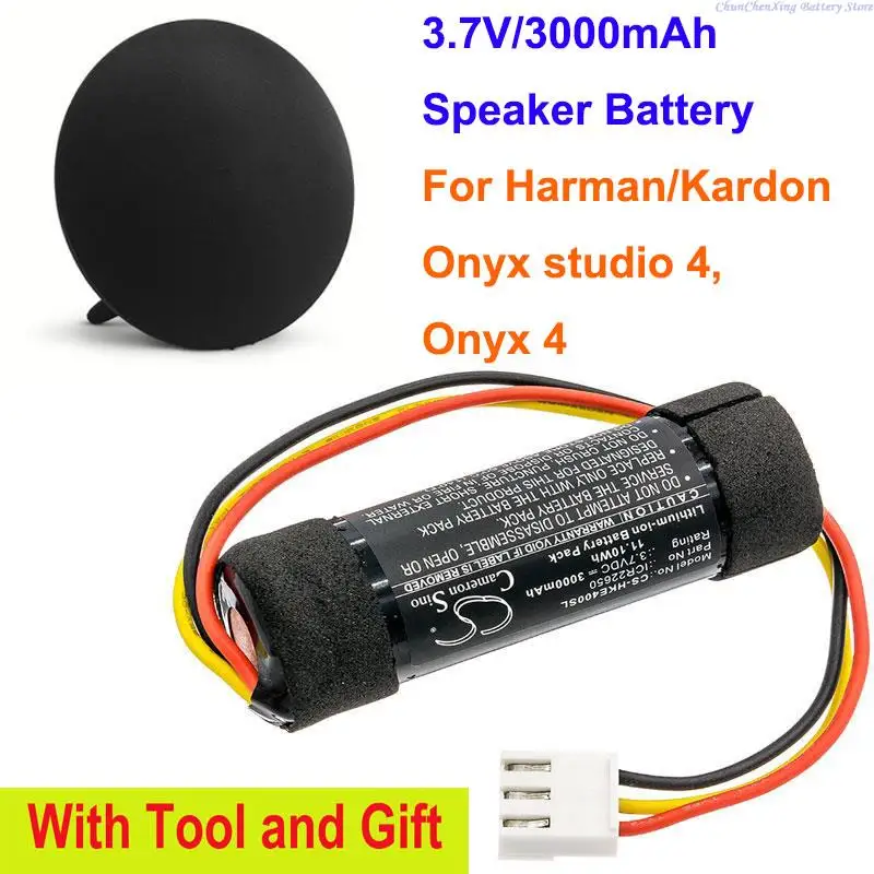 Bateria Cameron Sino 3000 mAh do HARMAN/KARDON Onyx studio 4