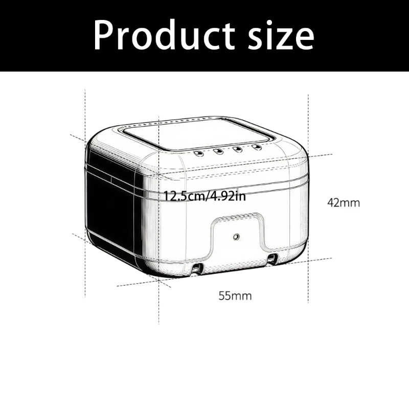   Handheld Mini Wax Melter For Sensitive Areas Quick Heating Secure Design