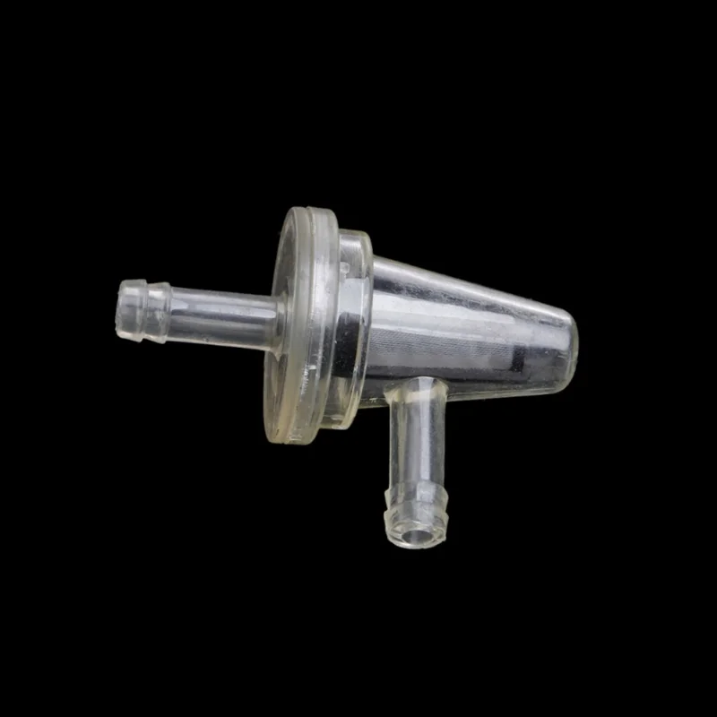 1pc Motorcycle Fuel Filter Right Angle Inline 1/4