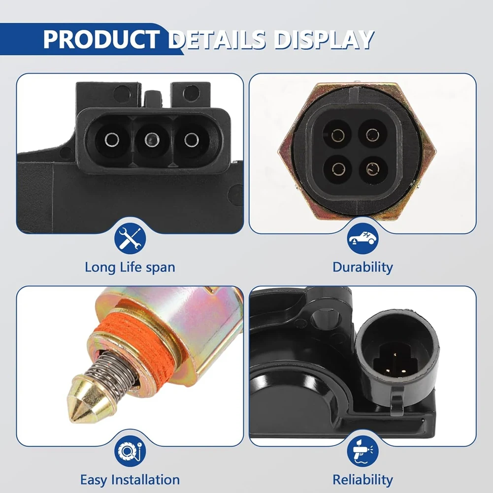 IACV Idle Air Control Valve 7696064 For Chevy C1500 C2500 K1500 K2500 Suburban MAP Manifold TPS Throttle Position Sensor