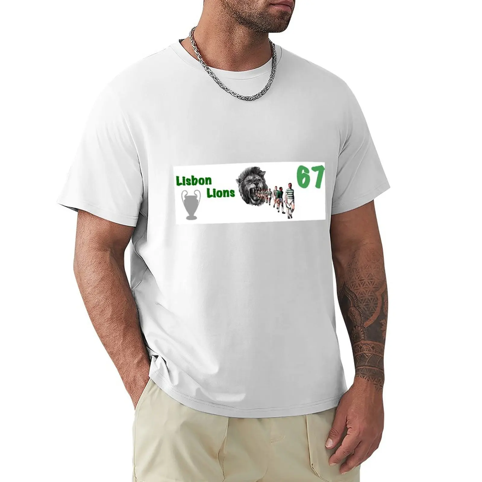 Lisbon Lions 67 T-Shirt for a boy sublime oversized funnys mens big and tall t shirts