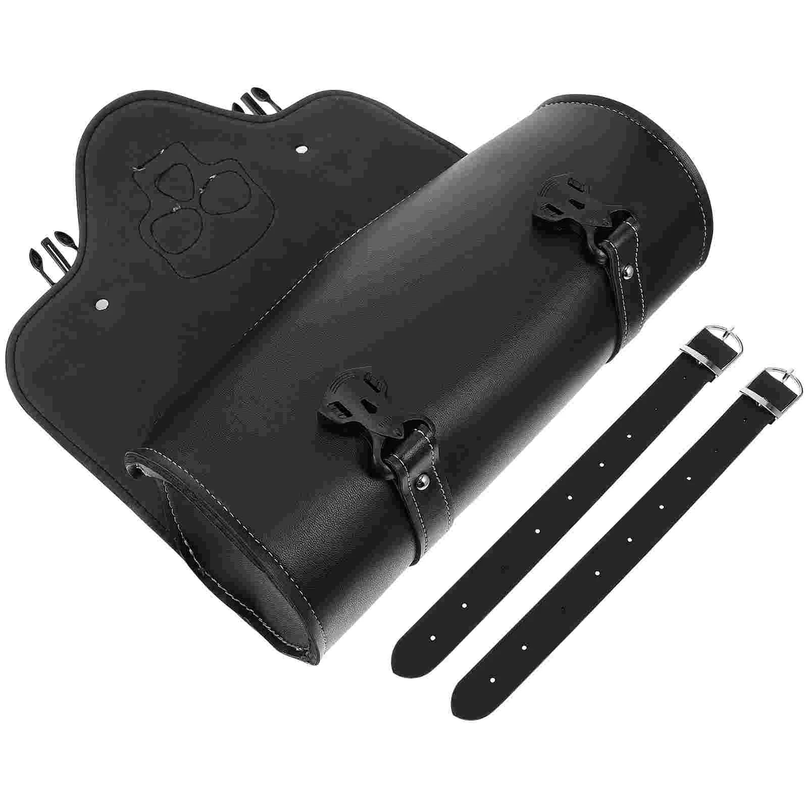 Motorcycle Bag Storage Motorbike Tail Frame Riding Pouch Non-woven Fabric Handlebar Cycling Front