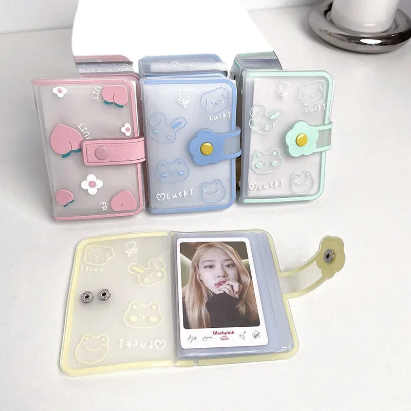 3 Inch Album Small Photo Albums Kpop Photo Card Holder Mini Photocard Binder ID Card Cover Collect Book