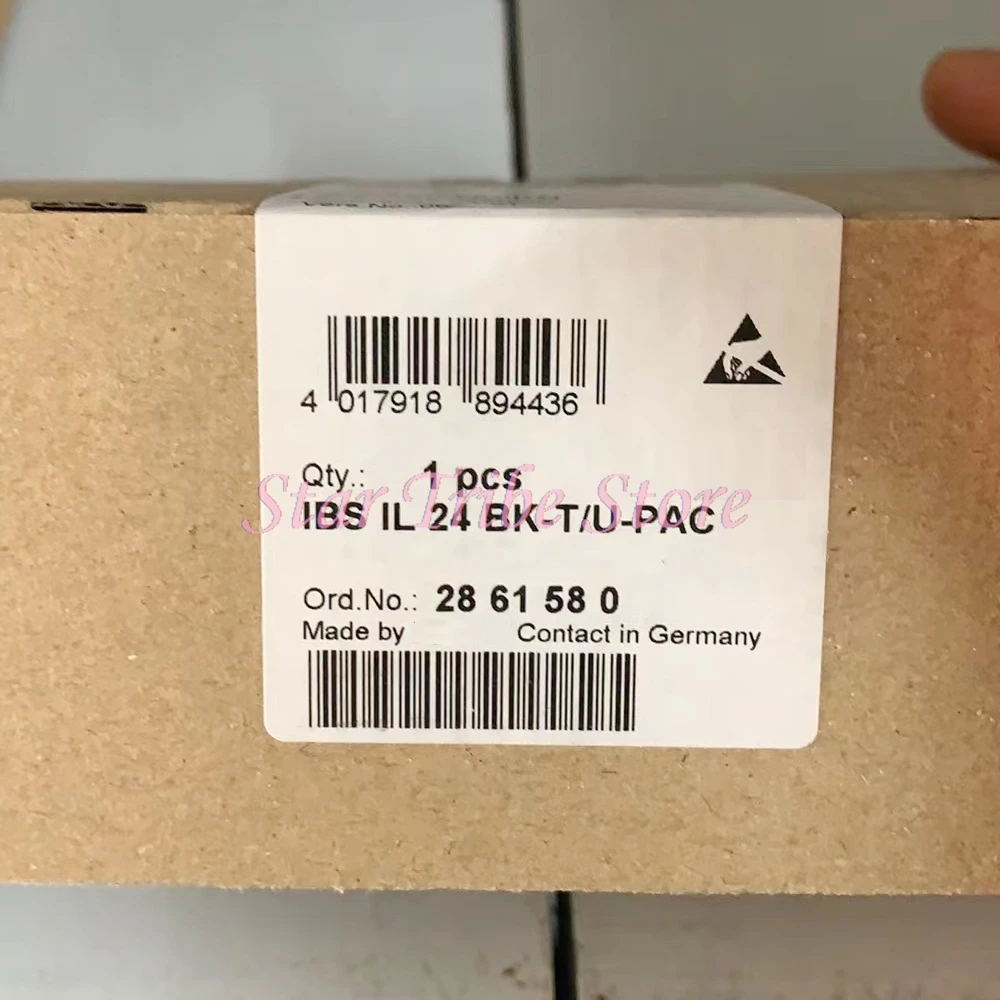

Для соединителя шины Phoenix IBS IL 24 BK-T/U-PAC 2861580, встроенного экранированного разъема 500 кбит/с