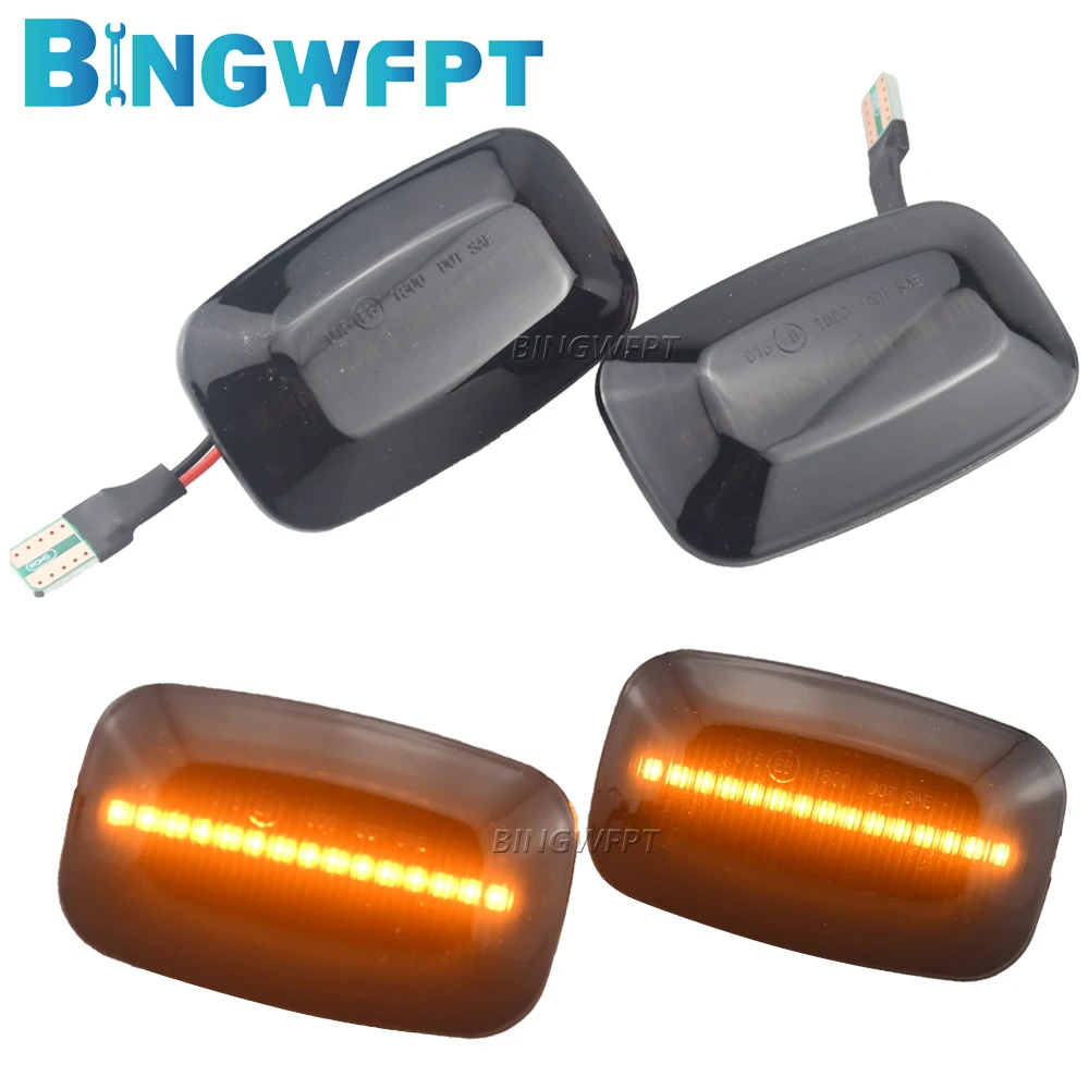 2PCS Turn Signal Light Blinker Indicator Lamp For Land Cruiser 80 Series 1990-1997 For Land Cruiser 100 Series 1998-2007