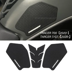Tank Pad For Yamaha Tracer 7 GT Tracer 700 Tracer700 2021 2022 2023 Side Fuel Tankpads Protector Sticker Non-slip Knee Grip Pad