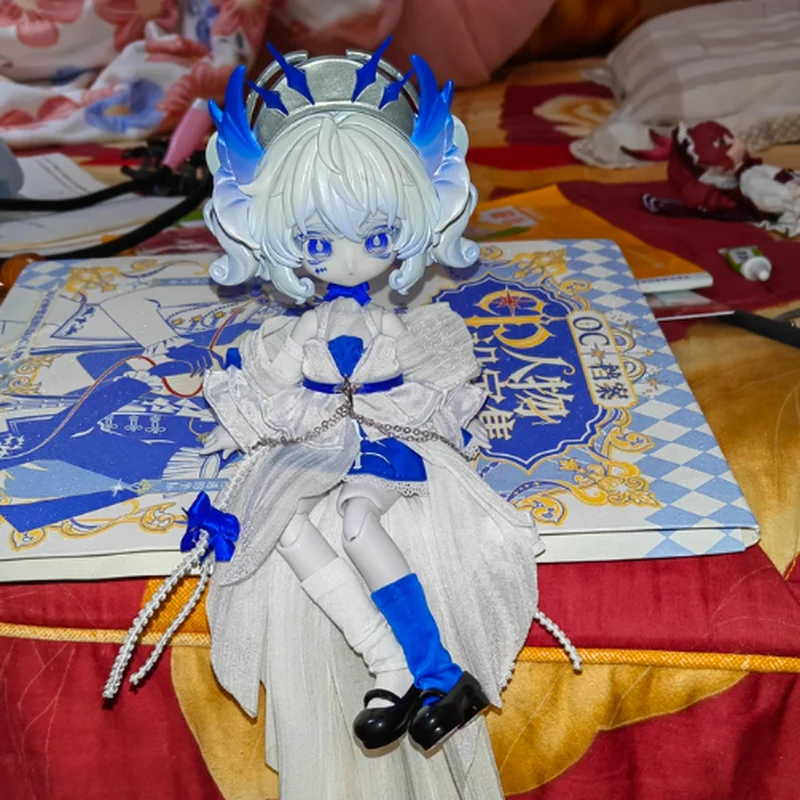 

New 1/12 Bjd Kikura Solar Term Therapy Series Blind Box Kawaii Dolls Action Figures Ornament Collection Model Girls Kids Gifts