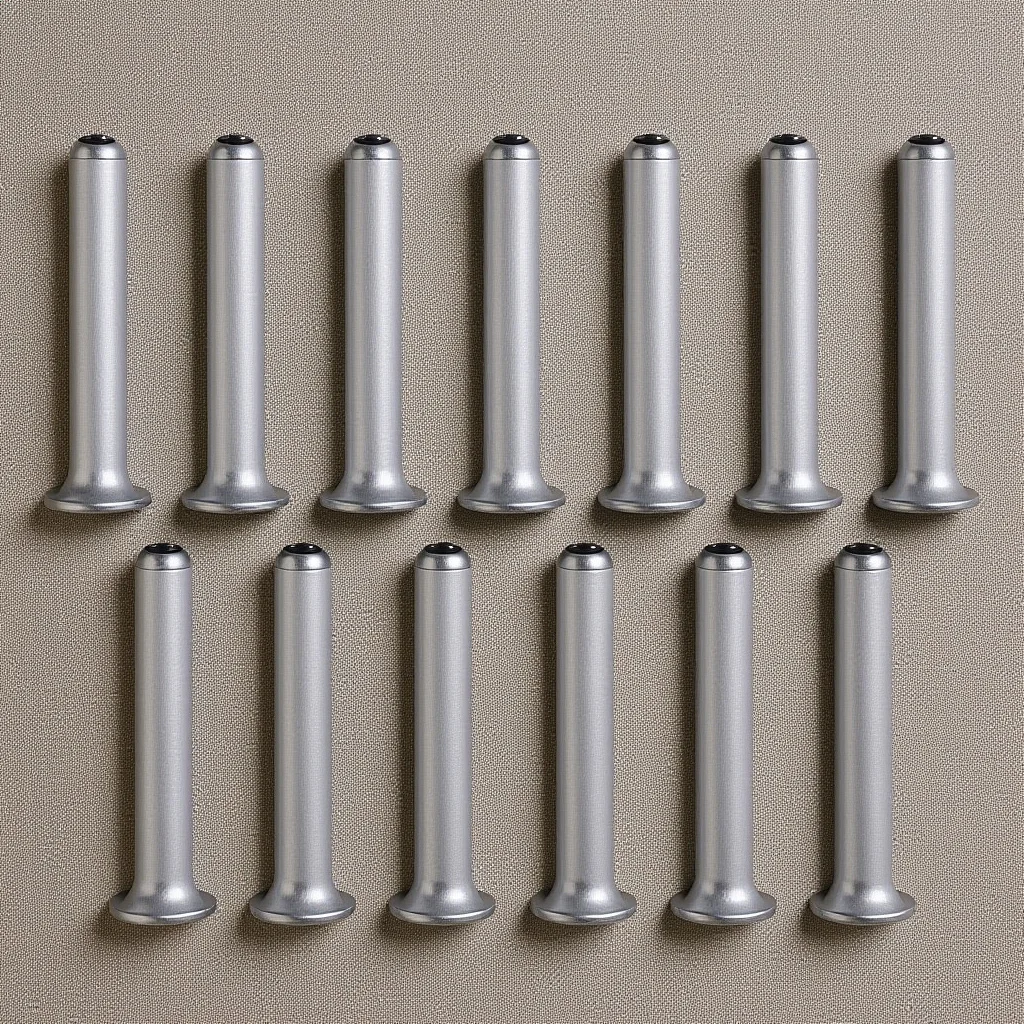 

10Pcs Umbrella Repair Parts Alloy Rivet Nut Insert Connectors Folding Travel Rain Umbrella Frame Stretcher Replacement Support