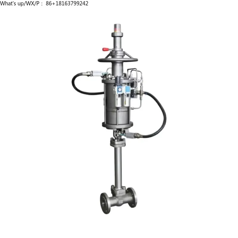 LNG Cryogenic Control Valve Cryogenic Medium Special Double Seal Design Explosion-proof Certification