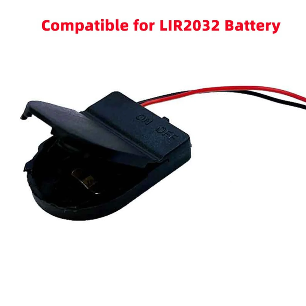 RTC Battery Box with Switch Battery Holder for Raspberry Pi 5 Pi5 Accessories