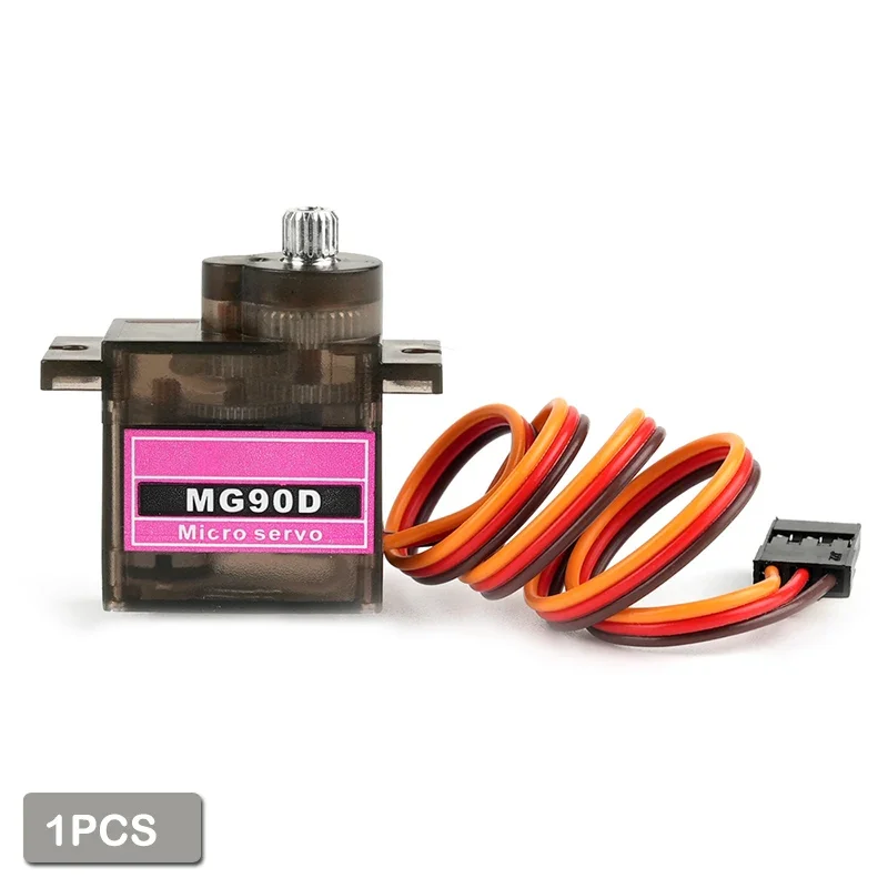 9g MG90D Micro Digital Mini Servo 180/270/360 Grad Power Funktionen Metall Getriebe Pinsel Motor Für RC flugzeug Hubschrauber Drone Teile
