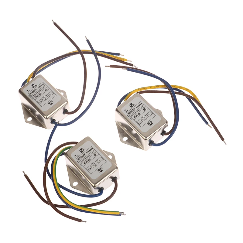 CW1B-10A-L 간섭 방지 필터, EMI 라인 오디오 청정기 CW1B-10A-L, AC 220V 전원 공급 장치, 040