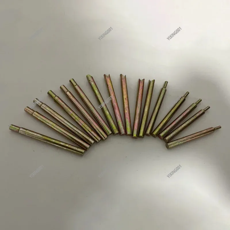34Pcs High Precision Gemstone Facet Gauge Sticks, 6mm x 65mm Gem Faceting Grinding Measuring Tool Set