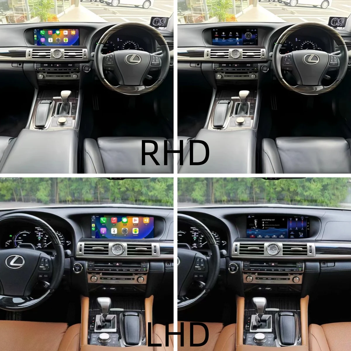 Android 13 Car Radio CarPlay Player For Lexus LS 460h 600 2013-2017 Multimedia Navigation Stereo DSP Screen Head Unit