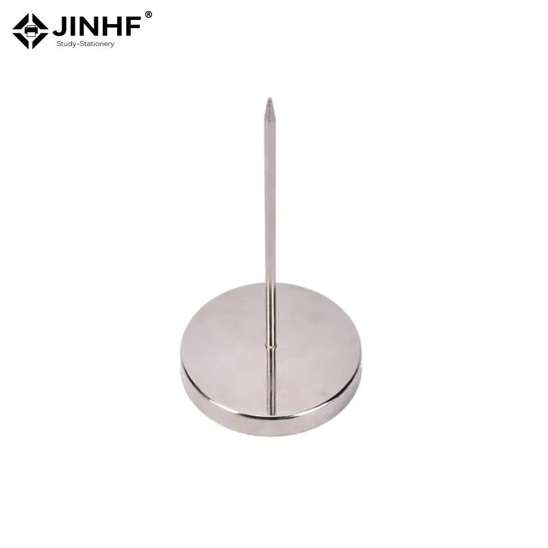 1pcs Stainless Steel Straight Rod Paper Memo Holder Bill Fork Fork For Receipt Receipt Note Spike Stick
