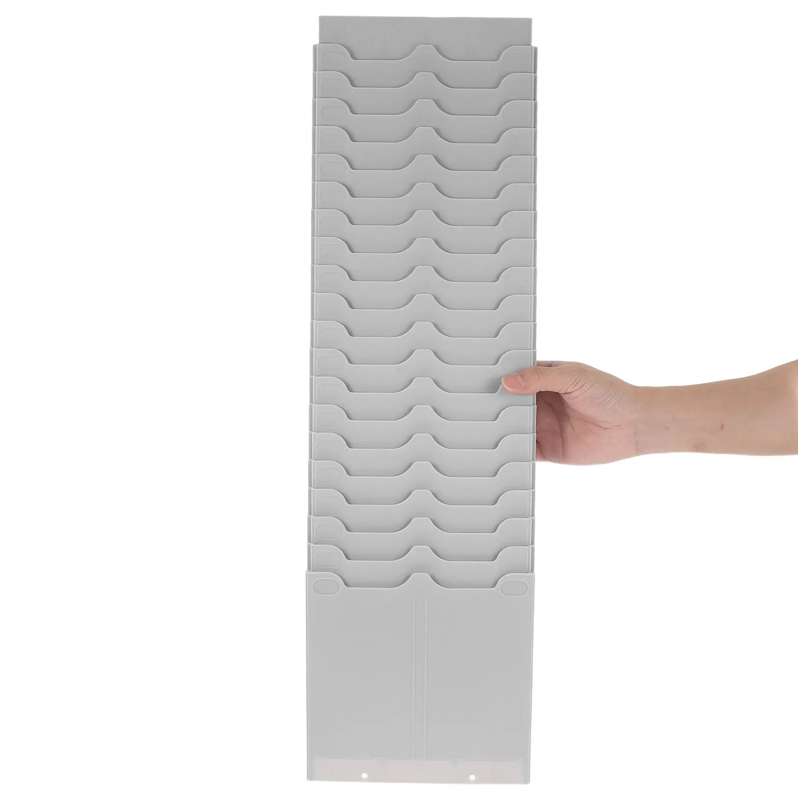 4pcs-wall-mount-card-display-vertical-plastic-timecard-rack-attendance-holder-stand-warehouse-material-card-organizer-storage