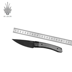 Kizer Hunting Folding Knife Momo V4663A1/V4663A2 Nitro-V With Black G10&Micarta Handle For 2025 New Survival EDC Tools Knives