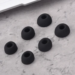 6Pcs Silicone Ear Tips for Oneplus Buds Pro Earbuds Eartips for OPPO Enco X2 TWS Wireless Noise Reduction Tips Oval Mouth