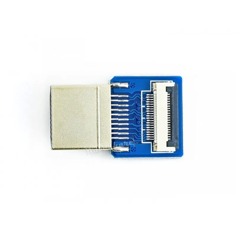 2pcs/lots Waveshare DIY HDMI Cable: HDMI Adapter Horizontal