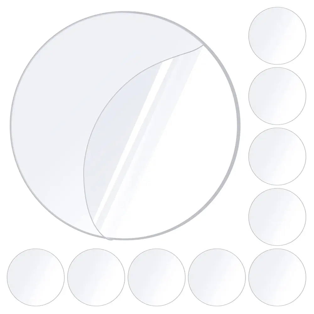 

10 шт. сверхпрочных двусторонних клейких круглых лент для крепления - водонепроницаемые, с сильной адгезией, прозрачные, высокопрочные, не оставляющие следов.
