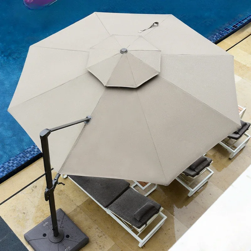 Garden Umbrella Outdoor Umbrella 1st Floor Small Courtyard Parasol Outdoor Garden Leisure