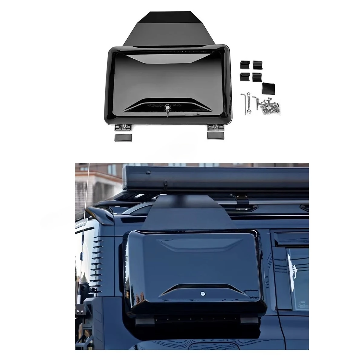 

Внешние аксессуары для спортивного автомобиля Traveler T2, автомобильные детали для кузова, боковой ящик для инструментов T2, аксессуары, ящик для хранения окон автомобиля