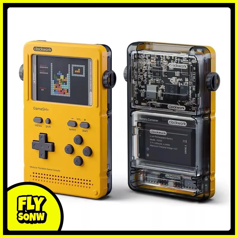 

Игровая консоль GameShell в стиле ретро, совместимая с PS1/NES/GBA, собранный консольный компьютер с открытым исходным кодом, игрушки для гиков