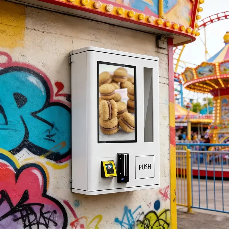 

Custom Touch Screen Mini Vending Machine Smart Wall-mounted Small Adult Products Cassette Cigarette Vending Machine Kiosk