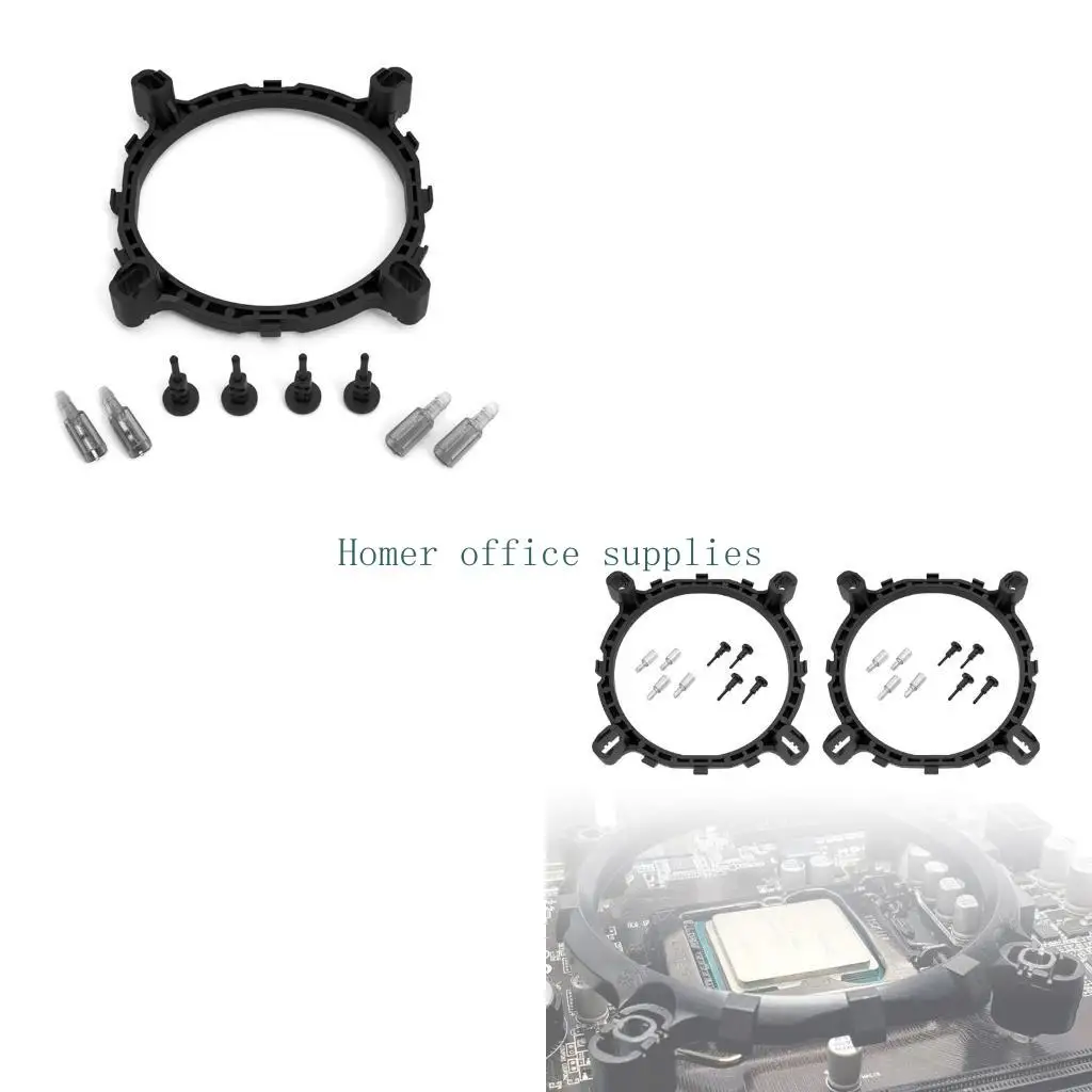 

K43B Кронштейн вентилятора процессорного кулера Держатель радиатора для LGA1366 LGA1700 LGA1200