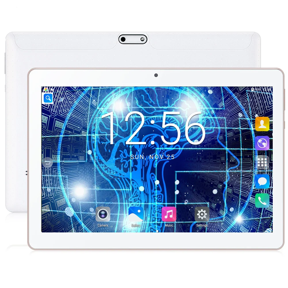 New 10.1 Inch Global Version Tablet Pc 4GB RAM 64GB ROM Octa Core Dual 3G Phone Call WiFi Bluetooth Google Play Android Tablets view 2