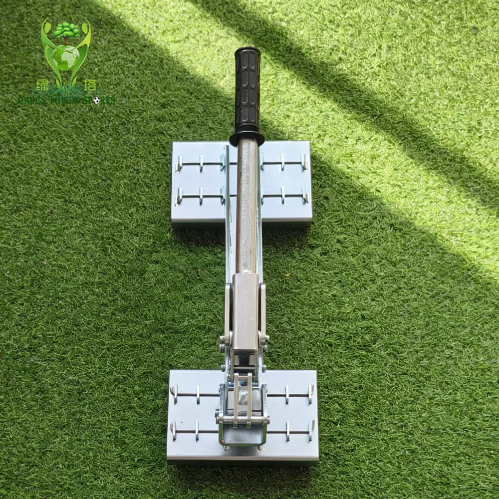 

Artificial Turf Seam Press Tool Turf Puller Clutch Artificial Grass Joint Fixing Tool for Sports Field Installation