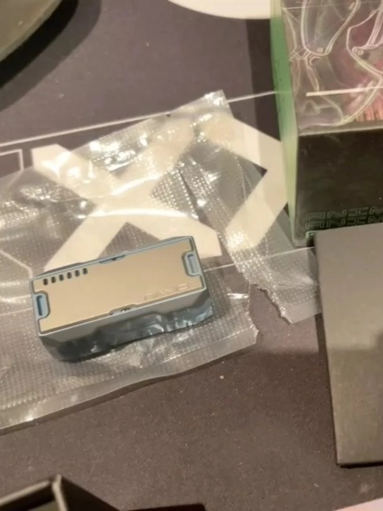 

Nayici Shake Core Push Plate Декомпрессионная игрушка EDC Limited Edition Titanium Blue