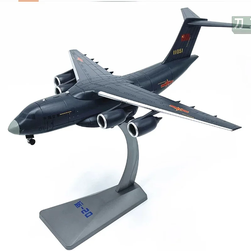 Diecast 1:144 Scale Chinese Air Force Y-20 transport aircraft Alloy Finished Simulation Model Souvenir Gifts For Adult Boy